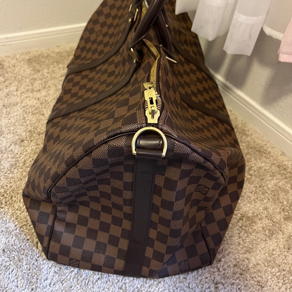 Louis Vuitton Brown Damier Canvas Travel Duffle - Picture 5 of 9